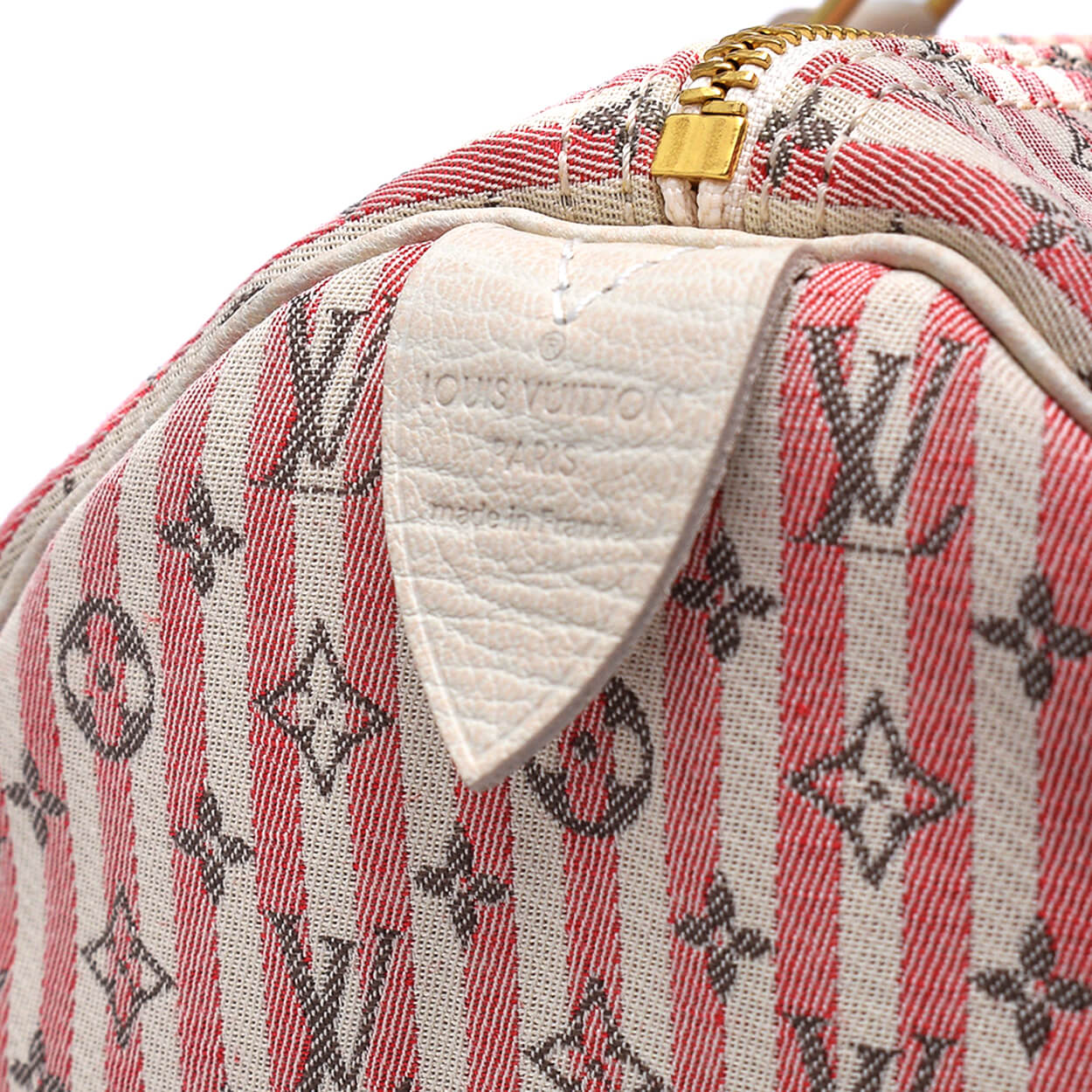 Louis Vuitton - Pink Croisette Mini Lin Canvas Speedy 30 Bag